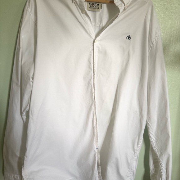Scotch & Soda Classic White Shirt - Picture 3 of 17